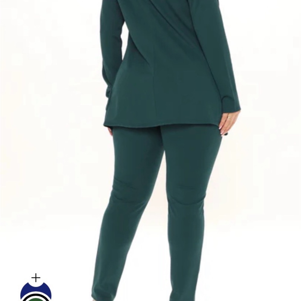 Fashion Nova Hunter Green Pantsuit - Picture 2 of 2